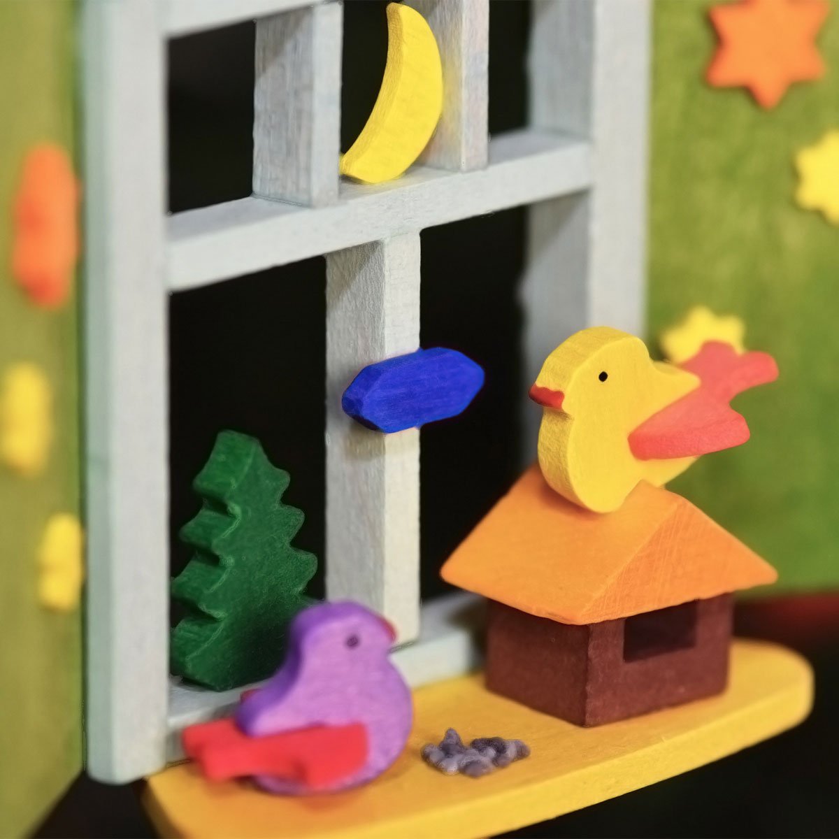 Starlight Window - Santa's Baby Birds - Christmas tree decoration